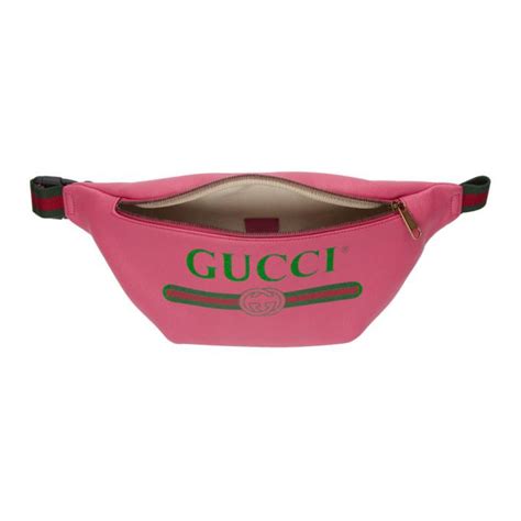 gucci hot pink fanny pack|authentic Gucci fanny pack.